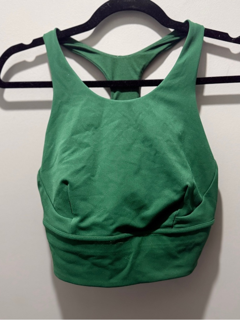 Lululemon Wunder Train Longline Bra Medium Support, C/D Cup Everglade Green - Picture 4 of 6